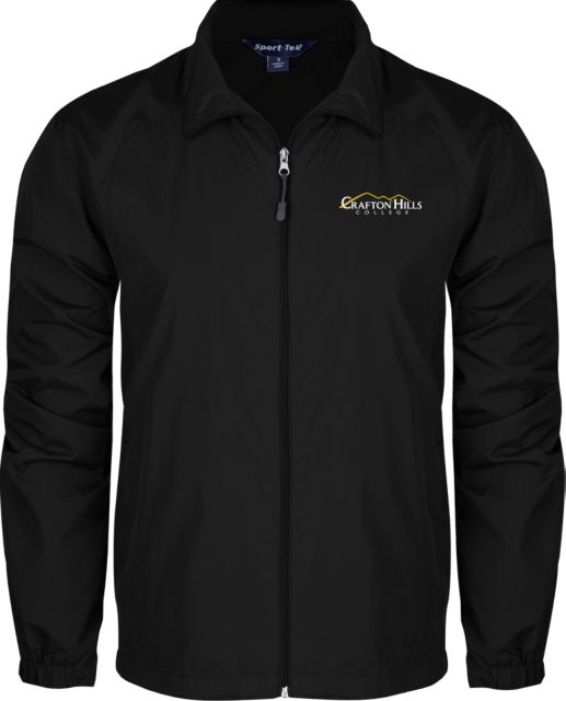 Crafton Hills Full Zip Wind Jacket Crafton Hills College Primary Mark - ONLINE ONLY