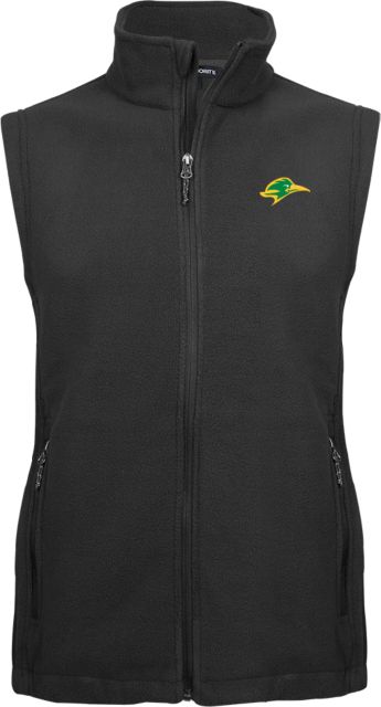 Crafton Hills Fleece Full Zip Vest Crafton Hills College Roadrunner Head - ONLINE ONLY
