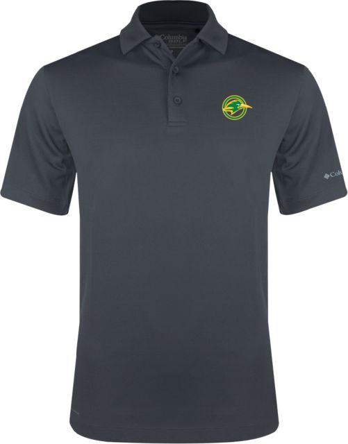 Crafton Hills Columbia Omni Wick Drive Polo Crafton Hills College Roadrunner Head in Circle - ONLINE ONLY