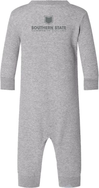 Southern State Fleece Bodysuit Sothern State Community College Primary Mark Stacked - ONLINE ONLY