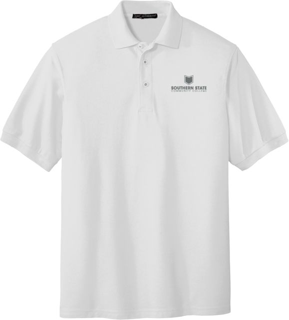 Southern State Silk Touch Polo Sothern State Community College Primary Mark Stacked - ONLINE ONLY