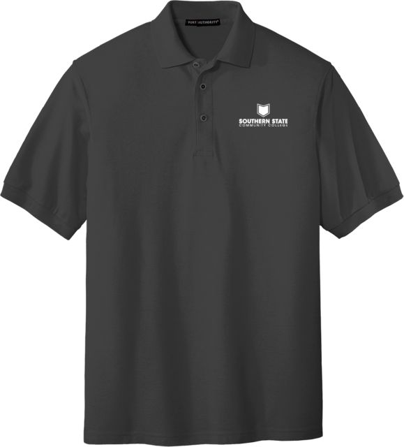 Southern State Silk Touch Polo Sothern State Community College Primary Mark Stacked - ONLINE ONLY