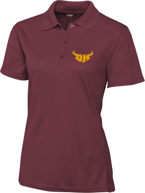 Cal State Domiguez Hills Womens Clique Ice Pique Polo Secondary Mark - ONLINE ONLY