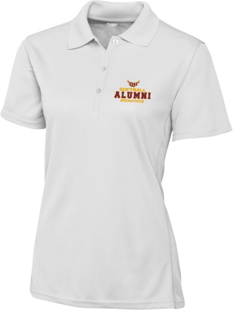 Cal State Domiguez Hills Womens Clique Ice Pique Polo Softball Alumni DHornsUp - ONLINE ONLY