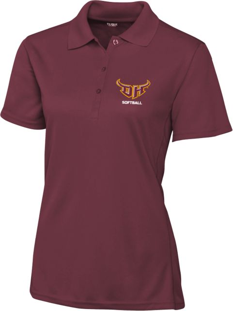 Cal State Domiguez Hills Womens Clique Ice Pique Polo Softball - ONLINE ONLY