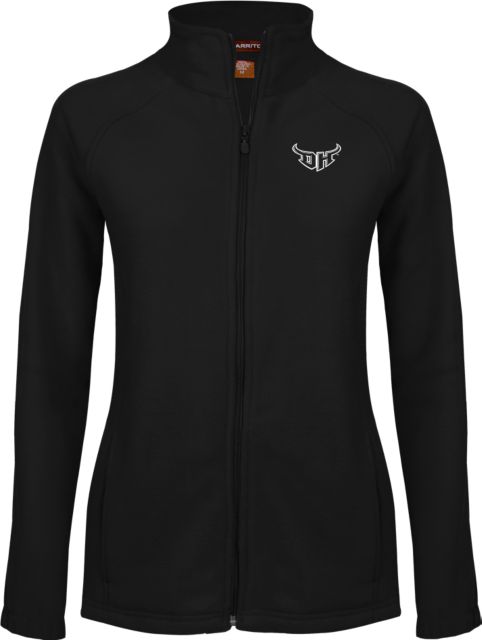 Cal State Domiguez Hills Womens Fleece Full Zip Jacket Secondary Mark - ONLINE ONLY