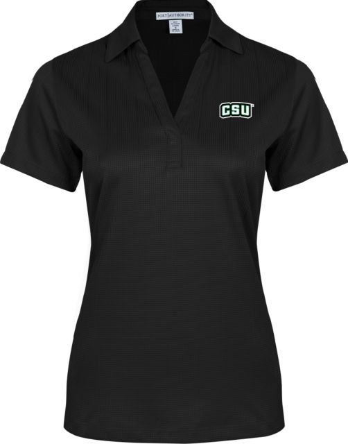 Chicago State Ladies Performance Fine Jacquard Polo CSU - ONLINE ONLY