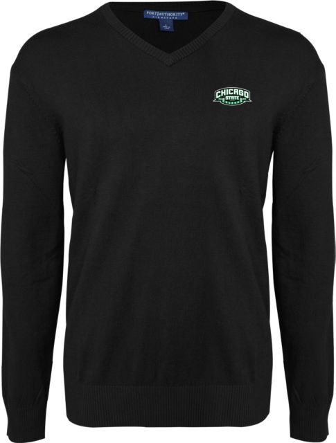 Chicago State Classic Mens V Neck Sweater Chicago State Cougars - ONLINE ONLY