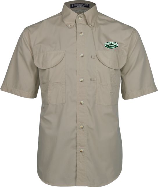 Chicago State Short Sleeve Performance Fishing Shirt Chicago State Cougars - ONLINE ONLY
