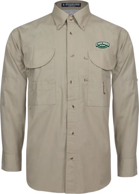 Chicago State Long Sleeve Performance Fishing Shirt Chicago State Cougars - ONLINE ONLY
