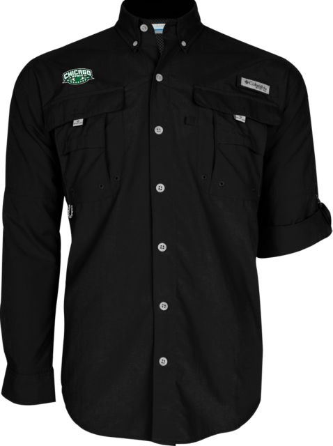 Chicago State Columbia Bahama II Long Sleeve Shirt Primary Mark - ONLINE ONLY