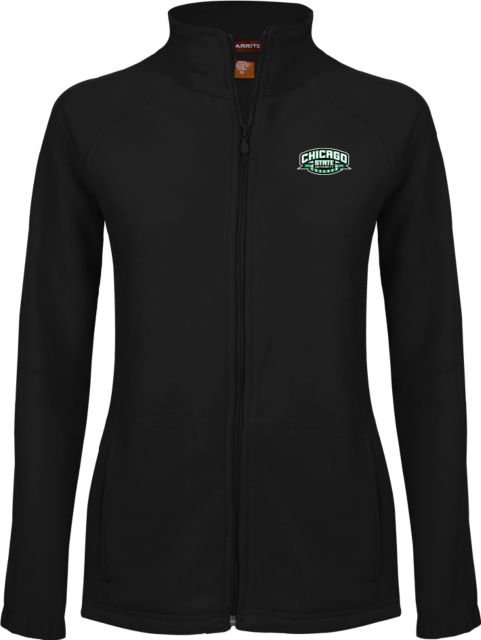 Chicago State Ladies Fleece Full Zip Jacket Chicago State Cougars - ONLINE ONLY