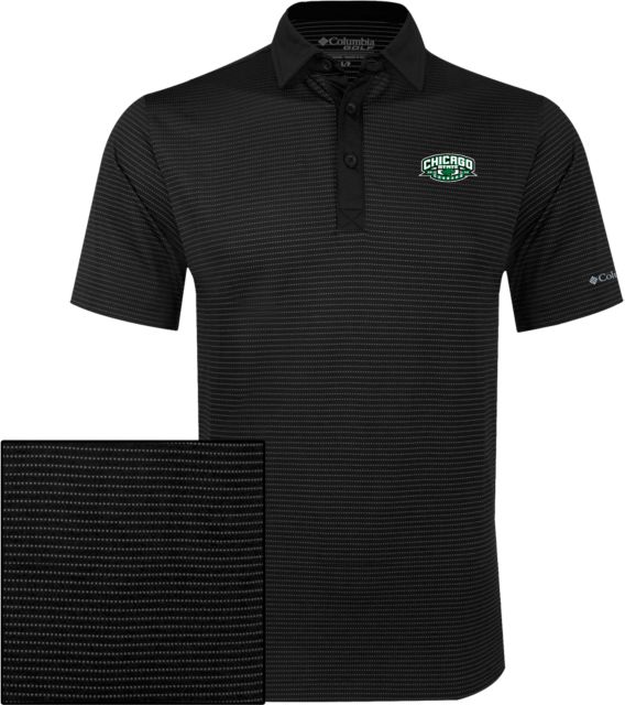 Chicago State Columbia Omni Wick Sunday Golf Polo Primary Mark - ONLINE ONLY