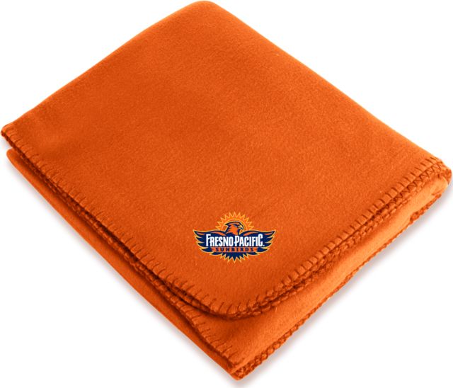 Fresno Pacific Arctic Fleece Blanket Official Logo - ONLINE ONLY