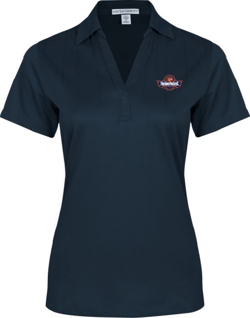 Fresno Pacific Ladies Performance Fine Jacquard Polo Official Logo - ONLINE ONLY