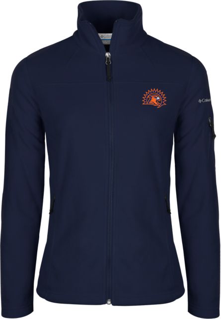 Fresno Pacific Columbia Ladies Full Zip Fleece Jacket Sunbird Head - ONLINE ONLY