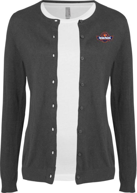 Fresno Pacific Ladies Cardigan Official Logo - ONLINE ONLY