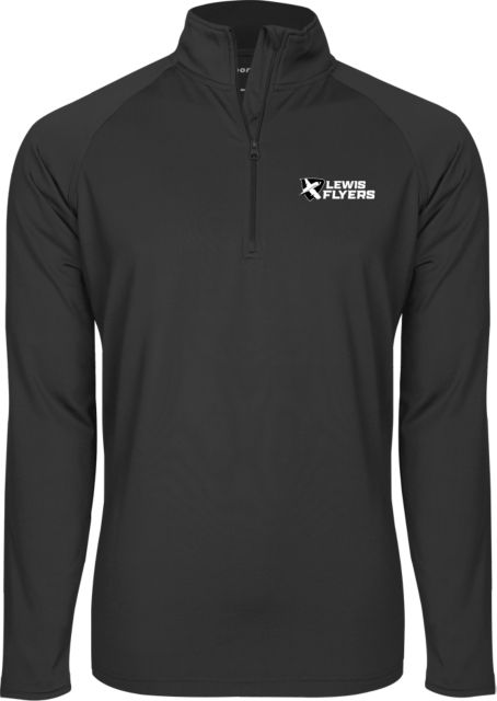 Lewis Sport Tek Sport Wick Stretch 1/2 Zip Pullover Lewis Flyers - Horizontal