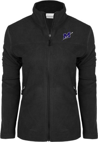 Millsaps Columbia Ladies Full Zip Fleece Jacket Official Logo - ONLINE ONLY