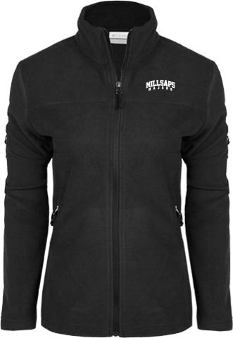 Millsaps Columbia Ladies Full Zip Fleece Jacket Arched Millsaps Majors - ONLINE ONLY
