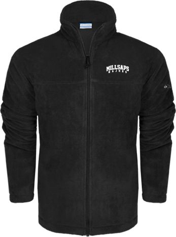 Millsaps Columbia Full Zip Fleece Jacket Arched Millsaps Majors - ONLINE ONLY