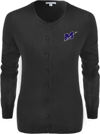 Millsaps Ladies Cardigan Official Logo - ONLINE ONLY