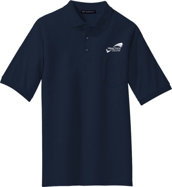 MiraCosta Silk Touch Polo w/ Pocket Primary Mark - ONLINE ONLY