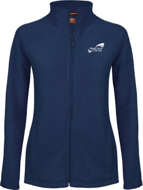 MiraCosta Womens Fleece Full Zip Jacket Primary Mark - ONLINE ONLY