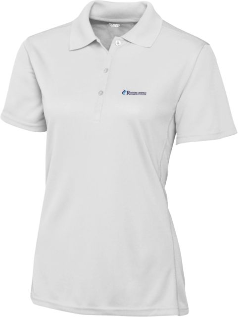 Roanoke Chowan Womens Clique Ice Pique Polo Primary Wordmark - ONLINE ONLY