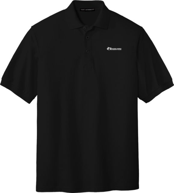 Roanoke Chowan Silk Touch Polo Primary Wordmark - ONLINE ONLY