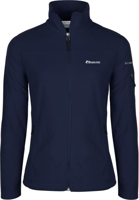Roanoke Chowan Columbia Womens Full Zip Fleece Jacket Primary Wordmark - ONLINE ONLY