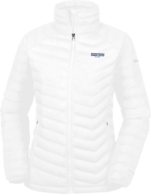 Roanoke Chowan Columbia Powder Lite Womens Jacket Roanoke-Chowan Community College Est 1967 - ONLINE ONLY