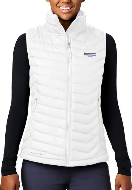 Roanoke Chowan Columbia Powder Lite Womens Vest Roanoke-Chowan Community College Est 1967 - ONLINE ONLY