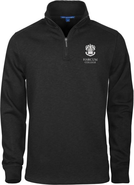 Harcum Slub Fleece 1/4 Zip Pullover Primary Mark - ONLINE ONLY