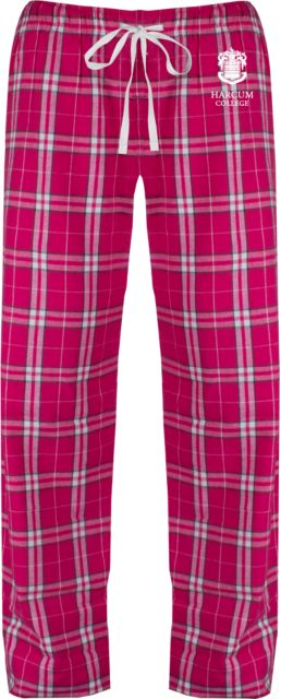 Harcum Womens Flannel Pajama Pant Primary Mark - ONLINE ONLY