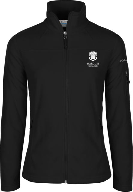 Harcum Columbia Ladies Full Zip Fleece Jacket Primary Mark - ONLINE ONLY