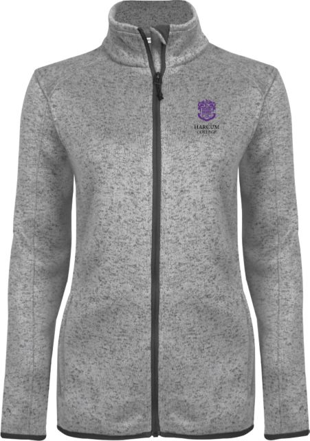 Harcum Womens Fleece Jacket Primary Mark - ONLINE ONLY