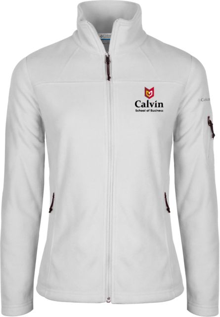 Calvin Univ Columbia Ladies Full Zip Fleece Jacket School of Business - ONLINE ONLY