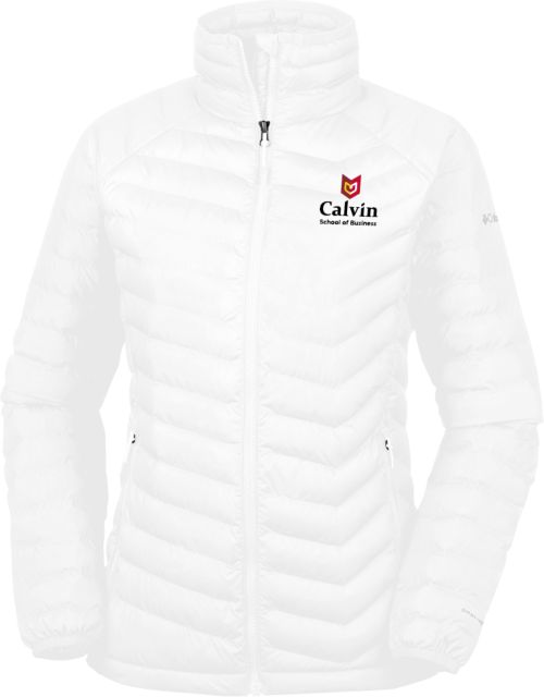 Calvin Univ Columbia Powder Lite Ladies Jacket School of Business - ONLINE ONLY