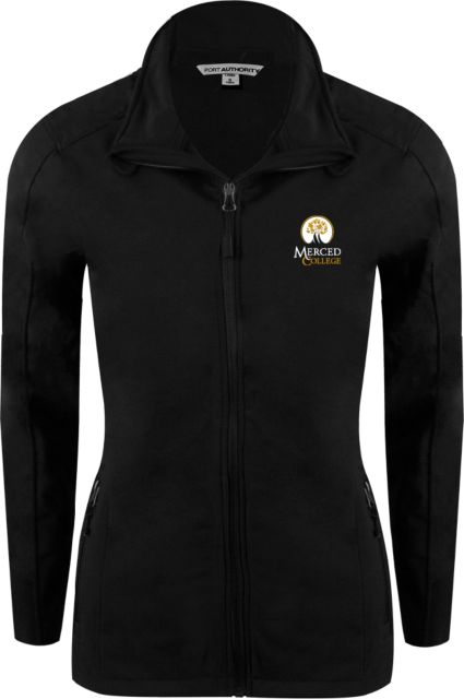 Merced College Ladies Softshell Jacket Primary Logo Embroidery - ONLINE ONLY