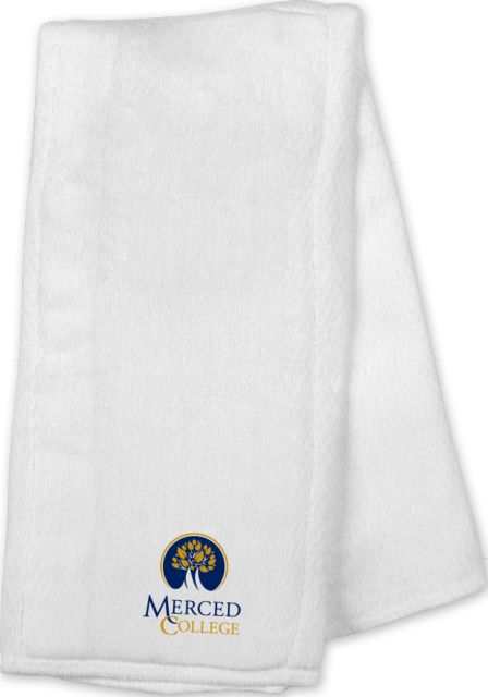 Merced College Baby Burp Cloth Primary Logo Embroidery - ONLINE ONLY