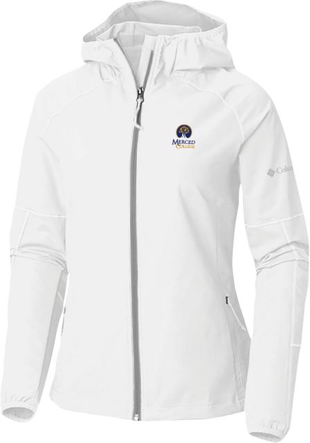 Merced College Columbia Ladies Sweet As Ivory Hooded Jacket Primary Logo Embroidery - ONLINE ONLY