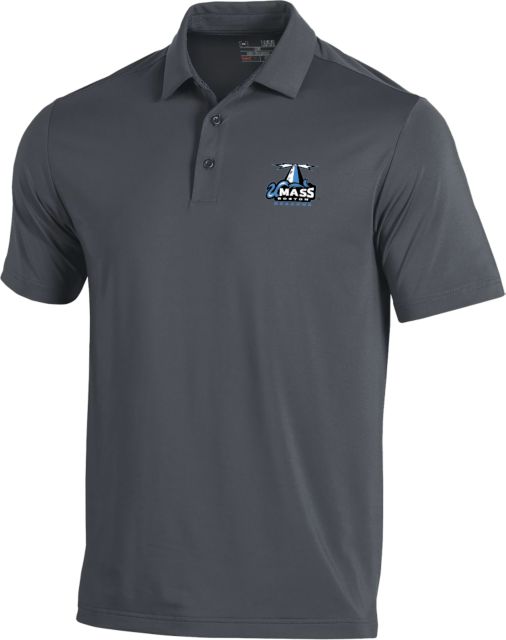 UMass Boston Under Armour Performance Polo Primary Logo - ONLINE ONLY
