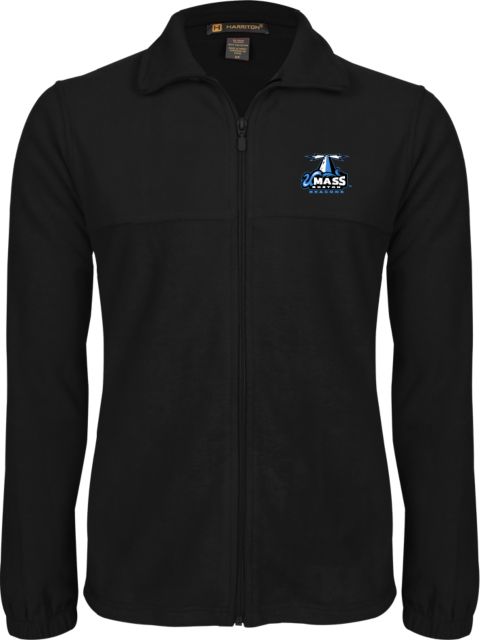 UMass Boston Fleece Full Zip Jacket Primary Logo - ONLINE ONLY