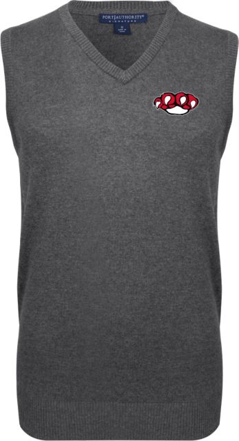 Erie CC VNeck Sweater Vest SUNY Erie Mascot Paw - ONLINE ONLY