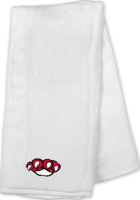 Erie CC Baby Burp Cloth SUNY Erie Mascot Paw - ONLINE ONLY
