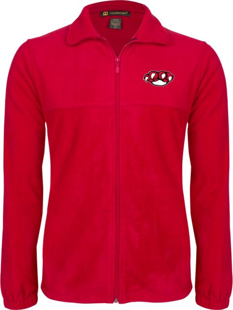Erie CC Fleece Full Zip Jacket SUNY Erie Mascot Paw - ONLINE ONLY