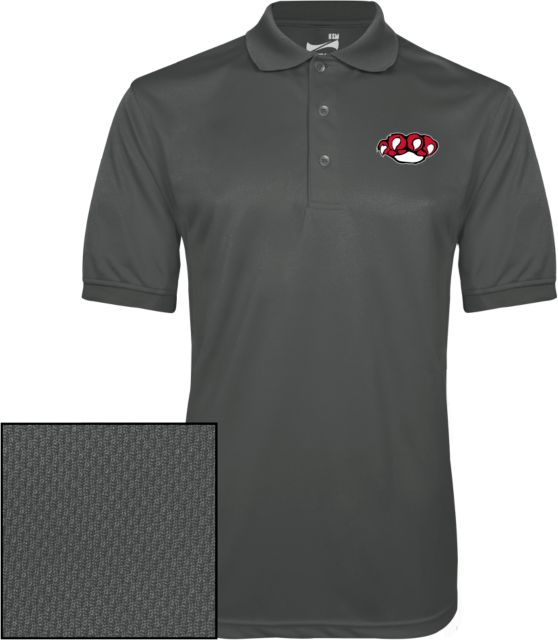 Erie CC Dry Mesh Polo SUNY Erie Mascot Paw - ONLINE ONLY