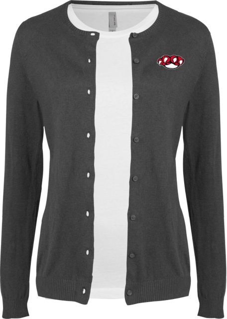 Erie CC Womens Cardigan Sweater  SUNY Erie Mascot Paw - ONLINE ONLY