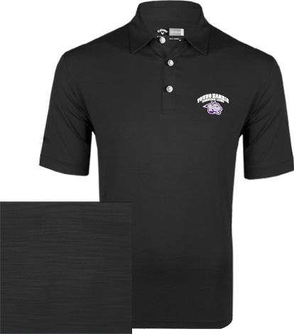 Young Harris Callaway Tonal Polo Official Logo - ONLINE ONLY
